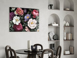 Floral Glass Wall Art