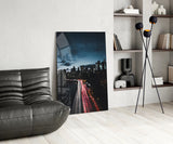 City Landscape Glass Wall Art