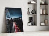 City Landscape Glass Wall Art