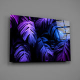 Tropical Leaf Glass Wall Art