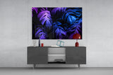 Tropical Leaf Glass Wall Art