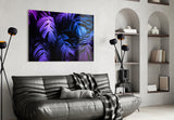 Tropical Leaf Glass Wall Art