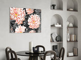 Flower Glass Wall Art