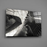 Interesting Architectural Glass Wall Art