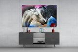 Horse Glass Wall Art