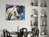 Horse Glass Wall Art