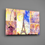 Eiffel Glass Wall Art