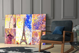 Eiffel Glass Wall Art