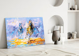 Horse Glass Wall Art