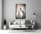 Horse Glass Wall Art