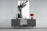 Deer Glass Wall Art