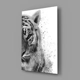 Tiger Glass Wall Art