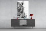 Tiger Glass Wall Art