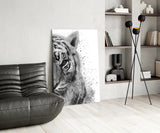 Tiger Glass Wall Art