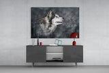 Wolf Glass Wall Art