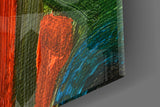 Abstract Glass Wall Art