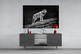 Wolf Glass Wall Art