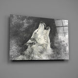 Wolf Glass Wall Art