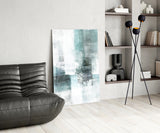 Abstract Glass Wall Art