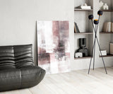 Abstract Glass Wall Art