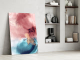 Abstract Glass Wall Art