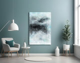 Abstract Glass Wall Art