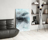 Abstract Glass Wall Art