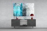 Abstract Glass Wall Art