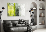 Abstract Glass Wall Art