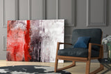 Abstract Glass Wall Art