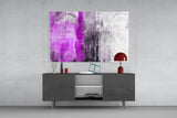 Abstract Glass Wall Art