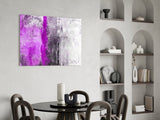 Abstract Glass Wall Art