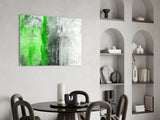 Abstract Glass Wall Art