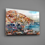 Ships Glass Wall Art