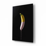 Banana Glass Wall Art