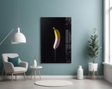 Banana Glass Wall Art