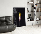 Banana Glass Wall Art