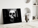 Skull Glass Wall Art