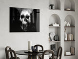 Skull Glass Wall Art