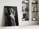 Lion Head Glass Wall Art