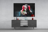 Clown Glass Wall Art