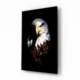 Eagle Glass Wall Art