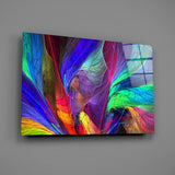 Colorful Patterns Glass Wall Art