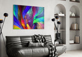 Colorful Patterns Glass Wall Art