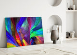 Colorful Patterns Glass Wall Art