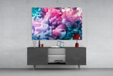 Colored Smoke Glass Wall Art