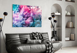 Colored Smoke Glass Wall Art