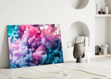 Colored Smoke Glass Wall Art