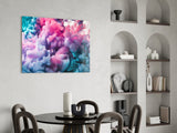 Colored Smoke Glass Wall Art