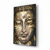 Mystical Sculpture Glass Wall Art